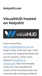 Mobile Screenshot of holysh1t.net